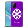 שלג כיסוי מגן קשיח בעיצוב אישי עם השם שלך ל OnePlus 8T יחידה אחת סקרין מובייל