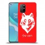 זאב כיסוי מגן קשיח בעיצוב אישי עם השם שלך ל OnePlus 8T יחידה אחת סקרין מובייל