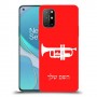 חצוצרה כיסוי מגן קשיח בעיצוב אישי עם השם שלך ל OnePlus 8T יחידה אחת סקרין מובייל