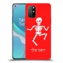 שלד כיסוי מגן קשיח בעיצוב אישי עם השם שלך ל OnePlus 8T יחידה אחת סקרין מובייל