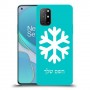 שלג כיסוי מגן קשיח בעיצוב אישי עם השם שלך ל OnePlus 8T יחידה אחת סקרין מובייל