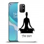 יוגה כיסוי מגן קשיח בעיצוב אישי עם השם שלך ל OnePlus 8T יחידה אחת סקרין מובייל