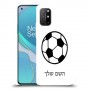 כדורגל - כדור כיסוי מגן קשיח בעיצוב אישי עם השם שלך ל OnePlus 8T יחידה אחת סקרין מובייל