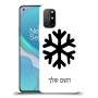 שלג כיסוי מגן קשיח בעיצוב אישי עם השם שלך ל OnePlus 8T יחידה אחת סקרין מובייל