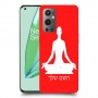 יוגה כיסוי מגן קשיח בעיצוב אישי עם השם שלך ל OnePlus 9 Pro יחידה אחת סקרין מובייל