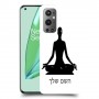 יוגה כיסוי מגן קשיח בעיצוב אישי עם השם שלך ל OnePlus 9 Pro יחידה אחת סקרין מובייל