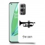 חצוצרה כיסוי מגן קשיח בעיצוב אישי עם השם שלך ל OnePlus 9 Pro יחידה אחת סקרין מובייל