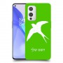 ציפור לבלוע כיסוי מגן קשיח בעיצוב אישי עם השם שלך ל OnePlus 9 יחידה אחת סקרין מובייל