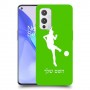 כדורגל - אישה כיסוי מגן קשיח בעיצוב אישי עם השם שלך ל OnePlus 9 יחידה אחת סקרין מובייל