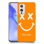 סמיילי כיסוי מגן קשיח בעיצוב אישי עם השם שלך ל OnePlus 9 יחידה אחת סקרין מובייל