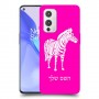 זברה כיסוי מגן קשיח בעיצוב אישי עם השם שלך ל OnePlus 9 יחידה אחת סקרין מובייל