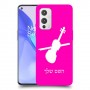 כינור כיסוי מגן קשיח בעיצוב אישי עם השם שלך ל OnePlus 9 יחידה אחת סקרין מובייל