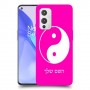 סמל יינג יאנג - סין כיסוי מגן קשיח בעיצוב אישי עם השם שלך ל OnePlus 9 יחידה אחת סקרין מובייל