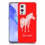 זברה כיסוי מגן קשיח בעיצוב אישי עם השם שלך ל OnePlus 9 יחידה אחת סקרין מובייל