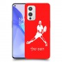 שחקן טניס כיסוי מגן קשיח בעיצוב אישי עם השם שלך ל OnePlus 9 יחידה אחת סקרין מובייל