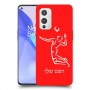 שחקן כדורעף כיסוי מגן קשיח בעיצוב אישי עם השם שלך ל OnePlus 9 יחידה אחת סקרין מובייל