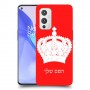 כתר מלכותי כיסוי מגן קשיח בעיצוב אישי עם השם שלך ל OnePlus 9 יחידה אחת סקרין מובייל