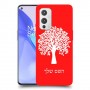 עץ כיסוי מגן קשיח בעיצוב אישי עם השם שלך ל OnePlus 9 יחידה אחת סקרין מובייל