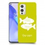 דגים כיסוי מגן קשיח בעיצוב אישי עם השם שלך ל OnePlus 9 יחידה אחת סקרין מובייל