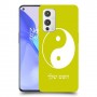 סמל יינג יאנג - סין כיסוי מגן קשיח בעיצוב אישי עם השם שלך ל OnePlus 9 יחידה אחת סקרין מובייל