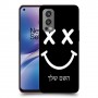 סמיילי כיסוי מגן קשיח בעיצוב אישי עם השם שלך ל OnePlus Nord 2 5G יחידה אחת סקרין מובייל