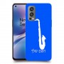 סקספון כיסוי מגן קשיח בעיצוב אישי עם השם שלך ל OnePlus Nord 2 5G יחידה אחת סקרין מובייל