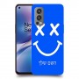 סמיילי כיסוי מגן קשיח בעיצוב אישי עם השם שלך ל OnePlus Nord 2 5G יחידה אחת סקרין מובייל