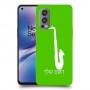 סקספון כיסוי מגן קשיח בעיצוב אישי עם השם שלך ל OnePlus Nord 2 5G יחידה אחת סקרין מובייל