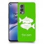 דגים כיסוי מגן קשיח בעיצוב אישי עם השם שלך ל OnePlus Nord 2 5G יחידה אחת סקרין מובייל