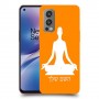 יוגה כיסוי מגן קשיח בעיצוב אישי עם השם שלך ל OnePlus Nord 2 5G יחידה אחת סקרין מובייל