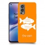 דגים כיסוי מגן קשיח בעיצוב אישי עם השם שלך ל OnePlus Nord 2 5G יחידה אחת סקרין מובייל