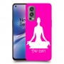 יוגה כיסוי מגן קשיח בעיצוב אישי עם השם שלך ל OnePlus Nord 2 5G יחידה אחת סקרין מובייל