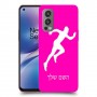 רץ כיסוי מגן קשיח בעיצוב אישי עם השם שלך ל OnePlus Nord 2 5G יחידה אחת סקרין מובייל