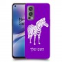 זברה כיסוי מגן קשיח בעיצוב אישי עם השם שלך ל OnePlus Nord 2 5G יחידה אחת סקרין מובייל