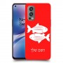 דגים כיסוי מגן קשיח בעיצוב אישי עם השם שלך ל OnePlus Nord 2 5G יחידה אחת סקרין מובייל