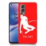 סקִי כיסוי מגן קשיח בעיצוב אישי עם השם שלך ל OnePlus Nord 2 5G יחידה אחת סקרין מובייל