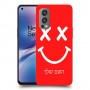 סמיילי כיסוי מגן קשיח בעיצוב אישי עם השם שלך ל OnePlus Nord 2 5G יחידה אחת סקרין מובייל