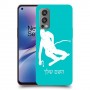 סקִי כיסוי מגן קשיח בעיצוב אישי עם השם שלך ל OnePlus Nord 2 5G יחידה אחת סקרין מובייל