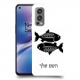 דגים כיסוי מגן קשיח בעיצוב אישי עם השם שלך ל OnePlus Nord 2 5G יחידה אחת סקרין מובייל