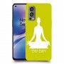 יוגה כיסוי מגן קשיח בעיצוב אישי עם השם שלך ל OnePlus Nord 2 5G יחידה אחת סקרין מובייל