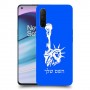 פסל החירות כיסוי מגן קשיח בעיצוב אישי עם השם שלך ל OnePlus Nord CE 5G יחידה אחת סקרין מובייל