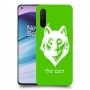 זאב כיסוי מגן קשיח בעיצוב אישי עם השם שלך ל OnePlus Nord CE 5G יחידה אחת סקרין מובייל