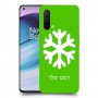 שלג כיסוי מגן קשיח בעיצוב אישי עם השם שלך ל OnePlus Nord CE 5G יחידה אחת סקרין מובייל