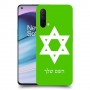מגן דוד - ישראל כיסוי מגן קשיח בעיצוב אישי עם השם שלך ל OnePlus Nord CE 5G יחידה אחת סקרין מובייל