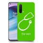 רופא סטטוסקופ כיסוי מגן קשיח בעיצוב אישי עם השם שלך ל OnePlus Nord CE 5G יחידה אחת סקרין מובייל