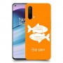 דגים כיסוי מגן קשיח בעיצוב אישי עם השם שלך ל OnePlus Nord CE 5G יחידה אחת סקרין מובייל