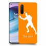 שחקן טניס שולחן כיסוי מגן קשיח בעיצוב אישי עם השם שלך ל OnePlus Nord CE 5G יחידה אחת סקרין מובייל