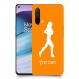 ג'וגלין - אישה כיסוי מגן קשיח בעיצוב אישי עם השם שלך ל OnePlus Nord CE 5G יחידה אחת סקרין מובייל