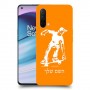 ילד סקייטבורד כיסוי מגן קשיח בעיצוב אישי עם השם שלך ל OnePlus Nord CE 5G יחידה אחת סקרין מובייל