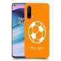 כדורגל - כדור כיסוי מגן קשיח בעיצוב אישי עם השם שלך ל OnePlus Nord CE 5G יחידה אחת סקרין מובייל